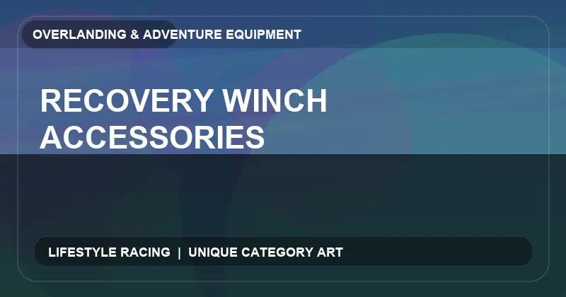 Recovery Winch Accessories